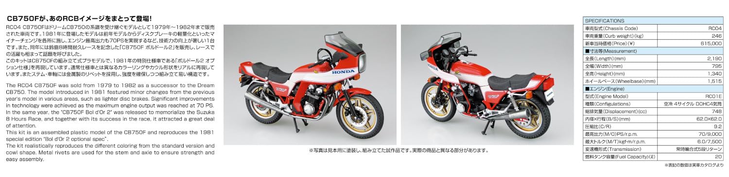 Amazon | 青島文化教材社 1/12 ザ・バイクシリーズ No.25 ホンダ RC04
